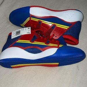 NEW Adidas Men's Pro Vision x Marvel's Captain Marvel Basketball Shoe Size 12